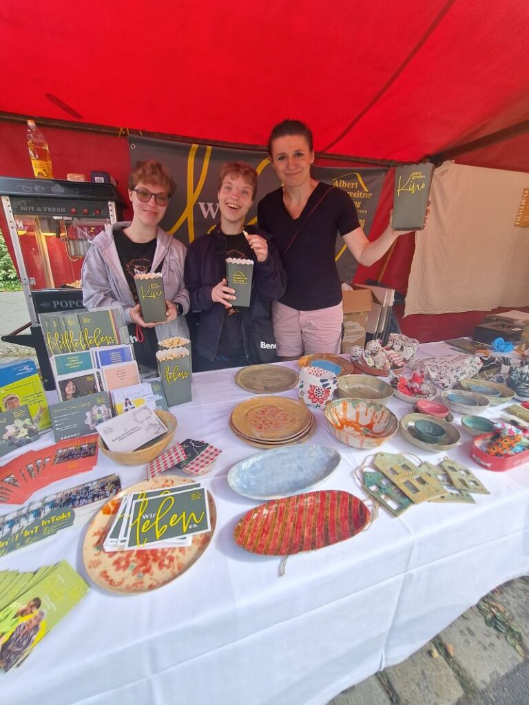 Stand der Stiftung beim Pankefest